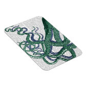 Octopus Tentacles Grün und Blau Magnet (Rechte Seite)