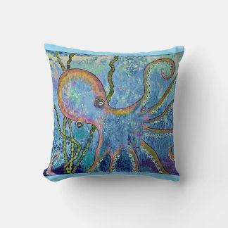 Octopus Throw Pillow Kissen