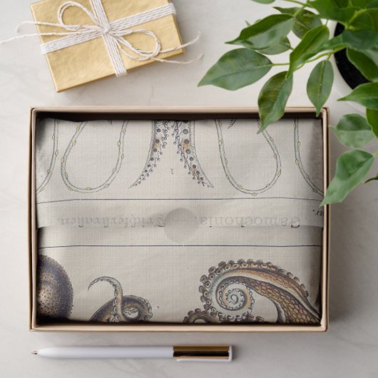 Octopus Tintenfisch Gamochonia Decoupage Tissue Pa Seidenpapier (Geschenk)