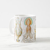 Octopus-Tintenfisch, Gamochonia, von Ernst Haeckel Kaffeetasse (Vorderseite Links)