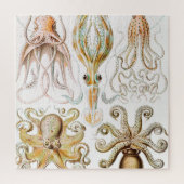 Octopus-Tintenfisch, Gamochonia von Ernst Haeckel Puzzle (Vertikal)