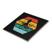 Octopus Tintenfisch Sea Kreatur Tentakeln Sonnenun Fliese (Seite)