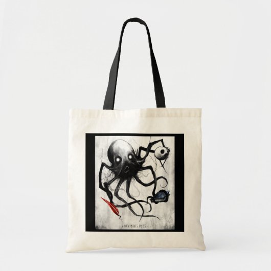 Octopus Tote Bag - Natural Tragetasche (Vorne)