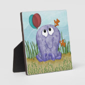 Octopus und Fishy Kisses Fotoplatte (Vorderseite)