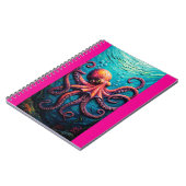 Octopus Underwater Painting Notizblock (Linke Seite)