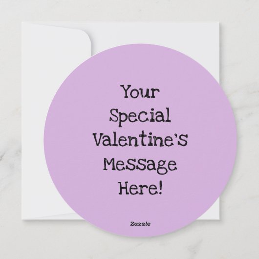 Octopus Valentine Cards Feiertagskarte (Rückseite)