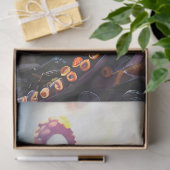 Octopus Vibranred Decoupage Tissue Paper Seidenpapier (Geschenk)