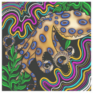 Octopus Vinyl Sticker