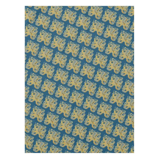 Octopus Vulgaris von Ernst Haeckel Tischdecke (Vorderseite)