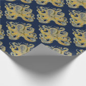 Octopus Vulgaris von Ernst Haeckel Wrapping Paper Geschenkpapier (Ecke)