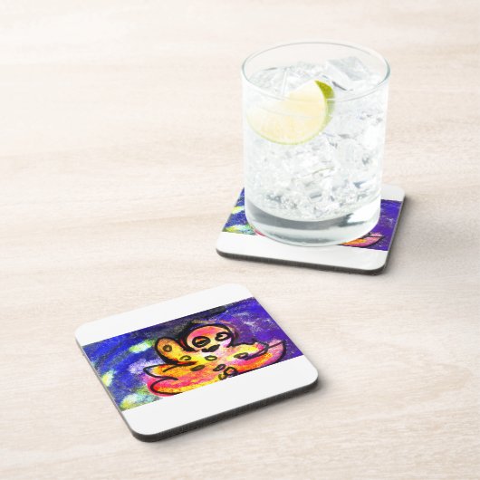 Octopus wave getränkeuntersetzer (Rechte Seite)