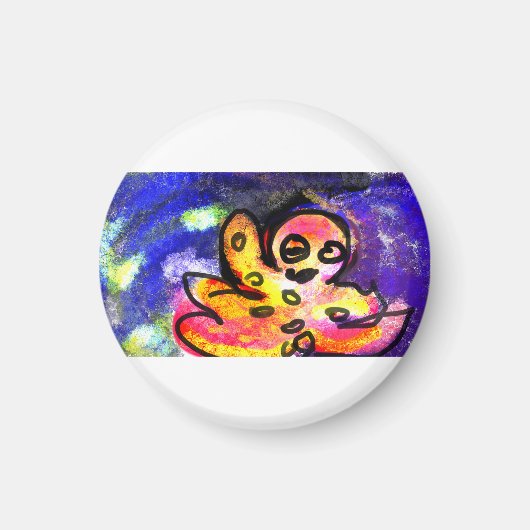 Octopus wave magnet (Vorne)