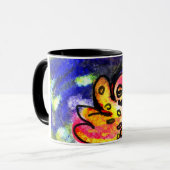 Octopus wave tasse (Vorderseite Links)