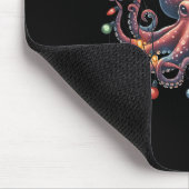 Octopus WeihnachtsLICHT Octopus Animus Mousepad (Ecke)