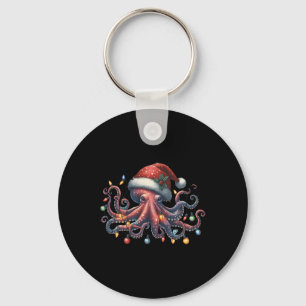 Octopus WeihnachtsLICHT Octopus Animus Schlüsselanhänger