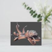 Octopus-Wild Thang Postkarte (Stehend Vorderseite)