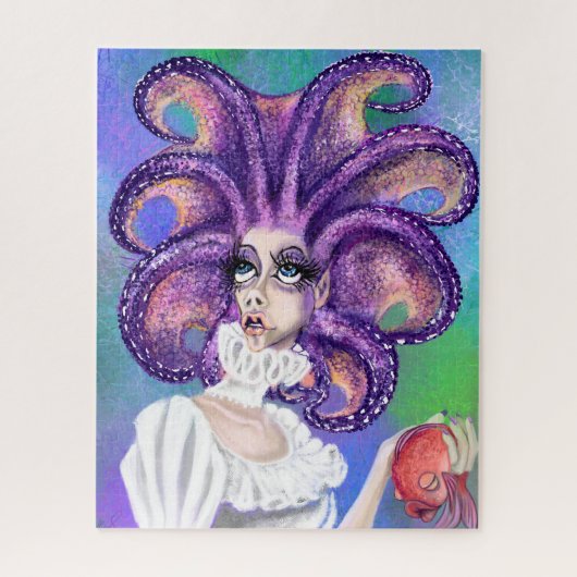 Octopus Woman Puzzle (Vertikal)