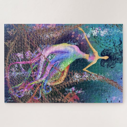 Octopus Woman Puzzle (Horizontal)