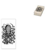 Octopus Wood Art Briefmarke Gummistempel (Stempel)