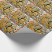 Octopus Wrapping Paper Geschenkpapier (Ecke)