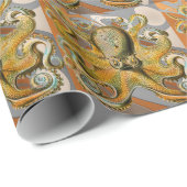 Octopus Wrapping Paper Geschenkpapier (Rolleneckpunkt)