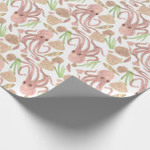 Octopus Wrapping Paper Geschenkpapier (Ecke)