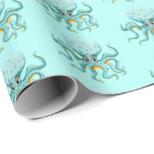 Octopus Wrapping Paper Geschenkpapier (Rolleneckpunkt)