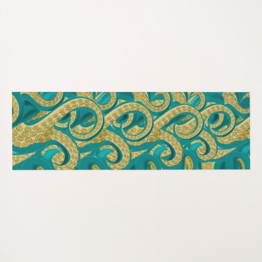 Octopus Yoga Mat Yogamatte (Rückseite (Horizontal))