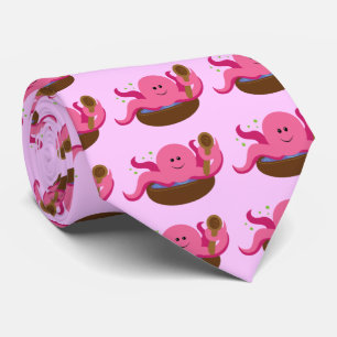 Octopussuppe Krawatte