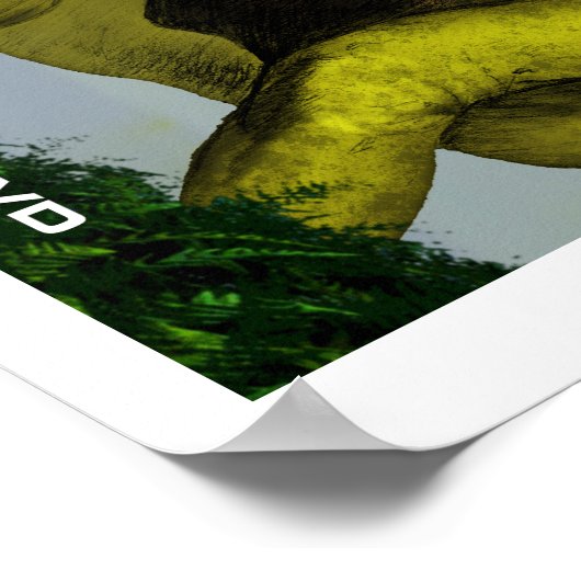 Octosaurus Rex 19" x 13" (Matte) Poster (Ecke)