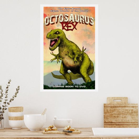 Octosaurus Rex Poster (Küche)