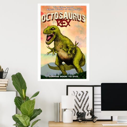 Octosaurus Rex Poster (Heimbüro)