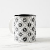 Octoskull Kaffee-Tasse Zweifarbige Tasse (Vorderseite Links)