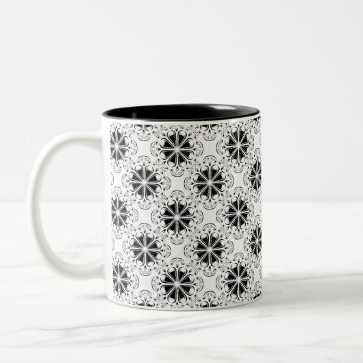 Octoskull Kaffee-Tasse Zweifarbige Tasse (Links)