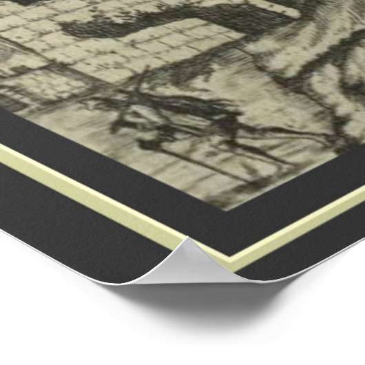 Oculus Artificialis von Johann Zahn 13 x 19 Poster (Ecke)