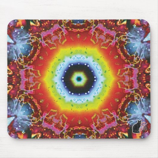 Oculus Kaleidoscope Mouse Pad Mousepad (Vorne)