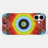 Oculus Kaleidoskop iPhone Case (Rückseite (Horizontal))