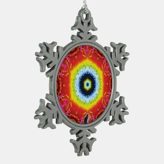 Oculus Kaleidoskop Snowflake Ornament (Links)