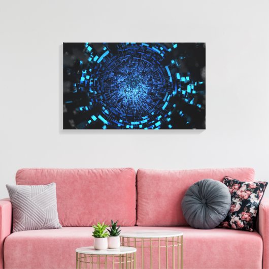 Oculus Leinwanddruck (Insitu (Wohnzimmer))