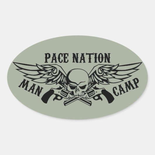 OD Man Camp Aufkleber (Vorderseite)