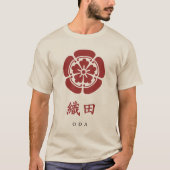 Oda Clan Wappen (Kamon) T - Shirt (Vorderseite)