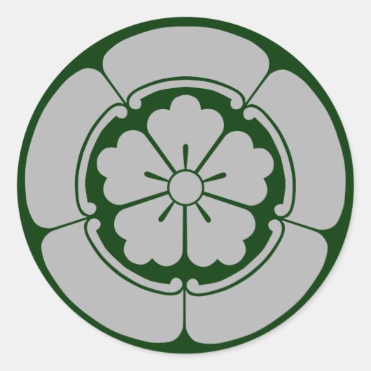 Oda Mokkou(LG) Runder Aufkleber (Vorderseite)