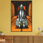 Oda Nobunaga Rüstung Leinwand 40x60 (Insitu (Wohnzimmer))