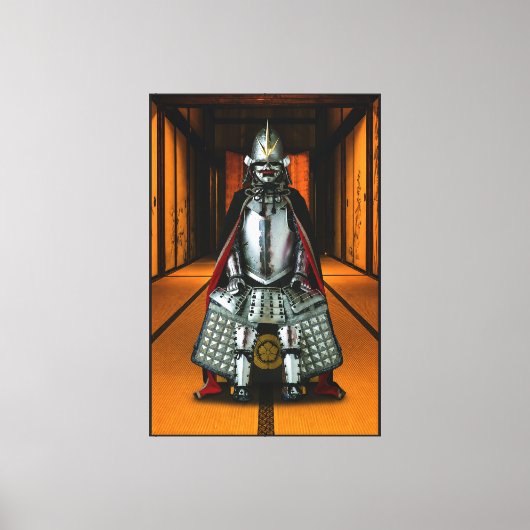 Oda Nobunaga Rüstung Leinwand 40x60 (Vorderseite)