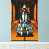 Oda Nobunaga Rüstung Leinwand 40x60 (Insitu (Holzboden))