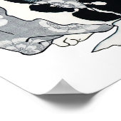 Oda Nobunaga Ukiyo-e Poster (Ecke)