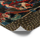 Oda Nobunaga von Tsukioka Yoshitoshi 月 岡 芳 年 Poster (Ecke)