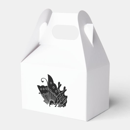 Oda-Schmetterling Geschenkschachtel (Rückseite)