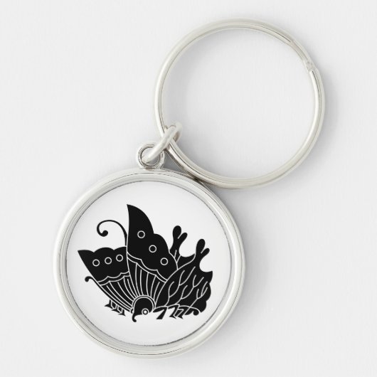 Oda-Schmetterling Schlüsselanhänger (Vorne)
