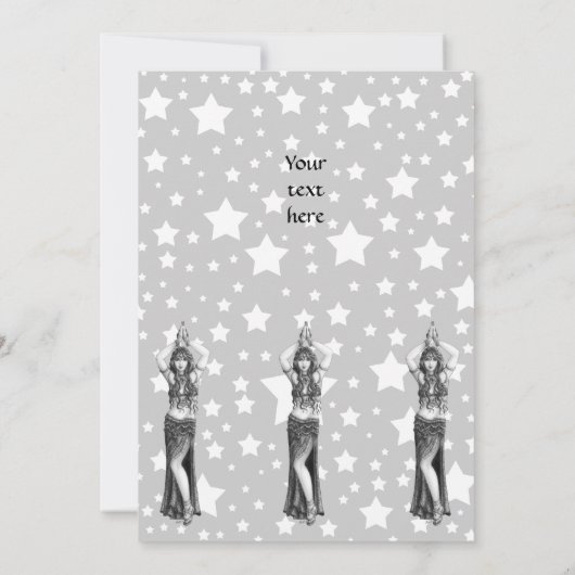 Odalisk Einladung (Rückseite)